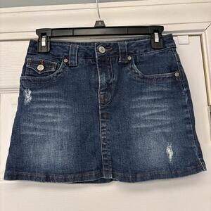 Limited Too Girls size 12 regular Jean skirt . Casual. Great Condition. School